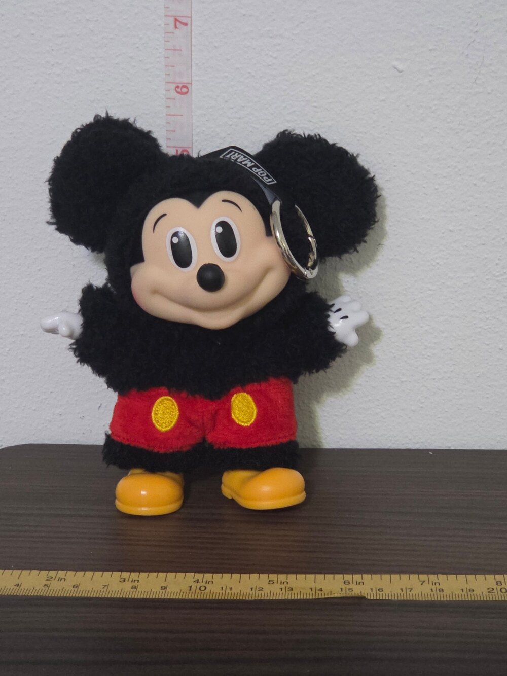 Mikey mouse popmart key chain